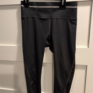 Athleta cropped leggings dark gray size S